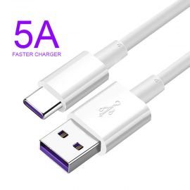 Factor Customized 1m 2m For Samsung Android Mobile Phone 5A Quick Charger USB Type c cable tipo c fast charging USB Data Cable