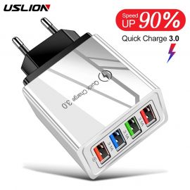 USLION USB Charger Quick Charge 3.0 Phone Adapter